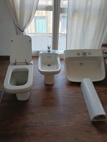 Serie completa lavabo - lavabo, bidet