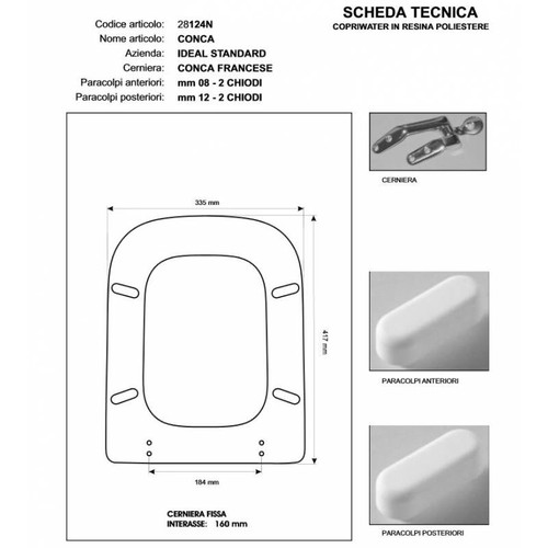 Copriwater ideal standard - copriwater,